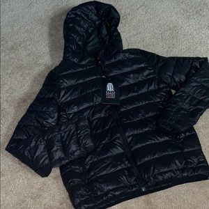 NEW BLACK PUFFY JACKET